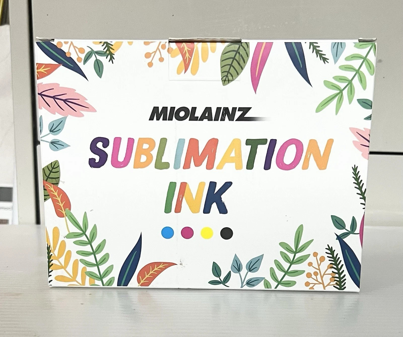 MIOLAINZ Sublimation Ink Kit for EP Printers 4x100ML Black Cyan Magenta Yellow