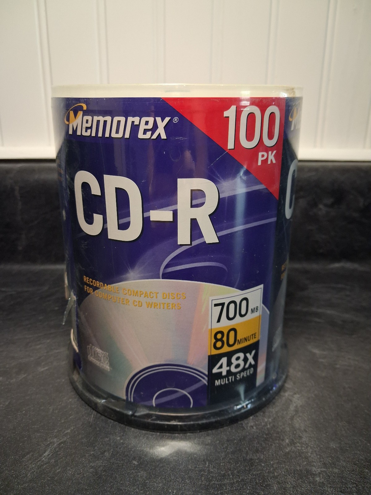 Memorex CD-R Digital Media 48X 700mb 80Min 100 Pack Brand New Factory Sealed