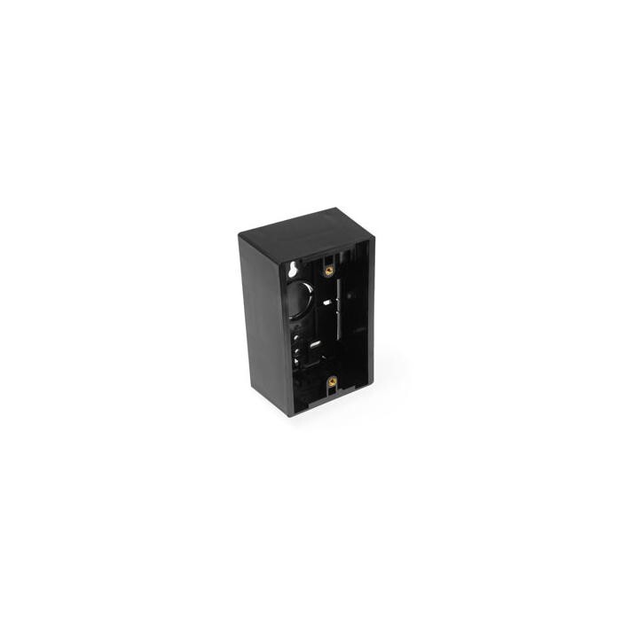 Leviton 42777-1EA Surface-Mount Back Box Single-Gang 1.89 inch Box Depth Black