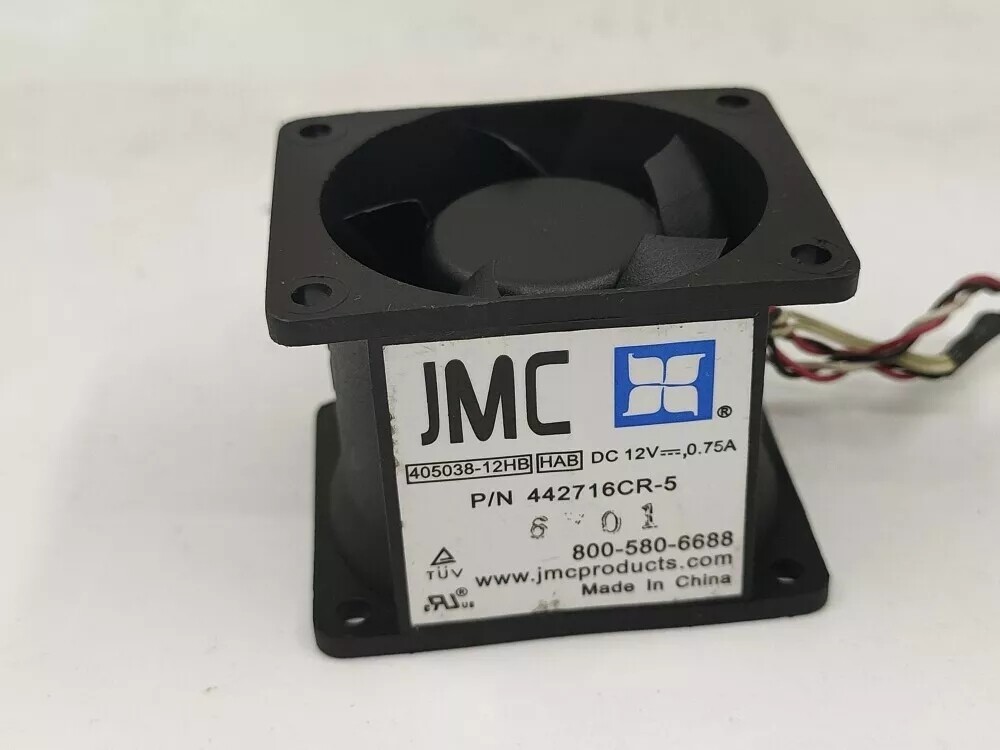 JMC / DaTech 405038-12HB Server Square Fan DC 12V 0.75A 40x50x38mm 442716CR-5/4