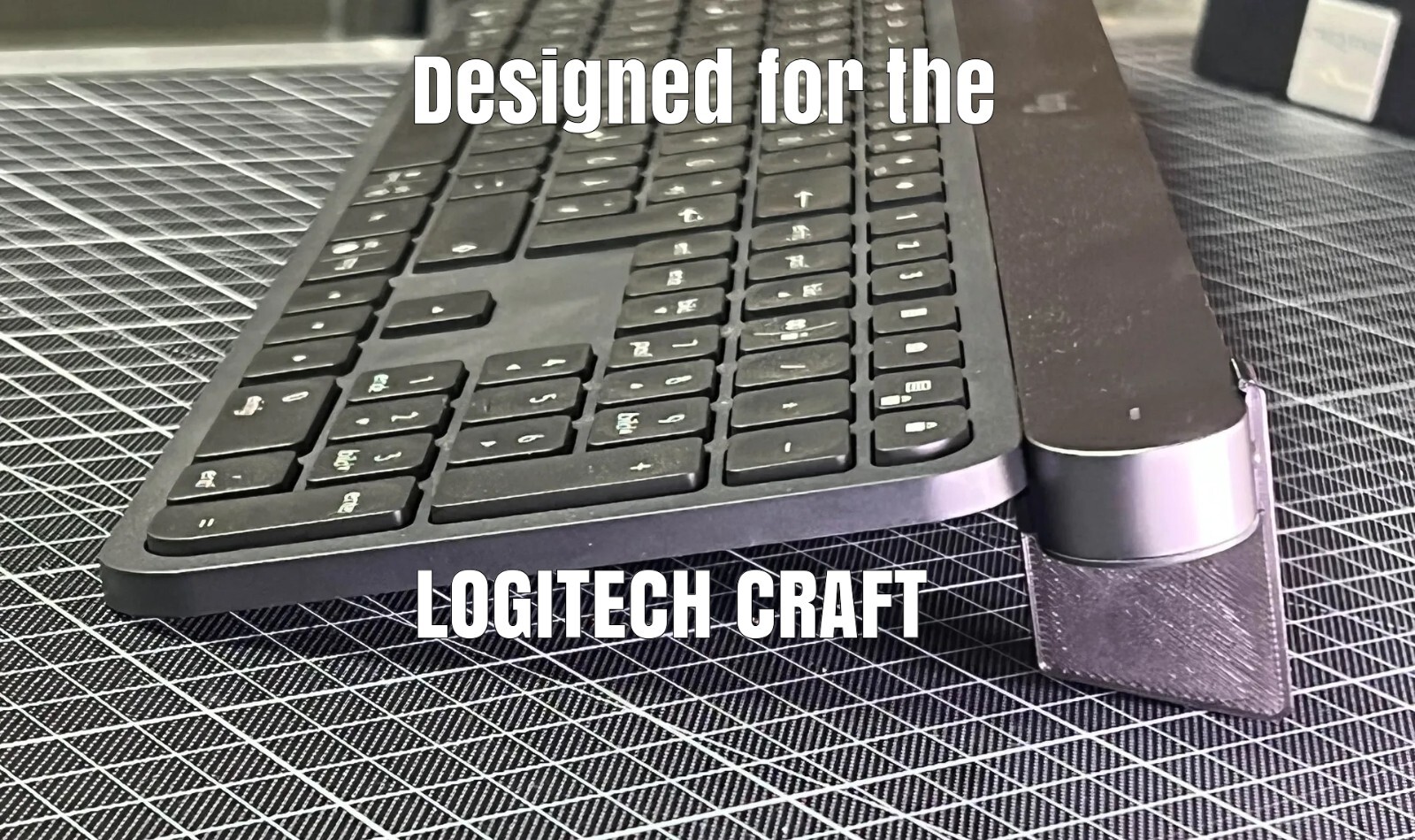 Riser Feet for Logitech Craft Keyboard - 2 Pieces