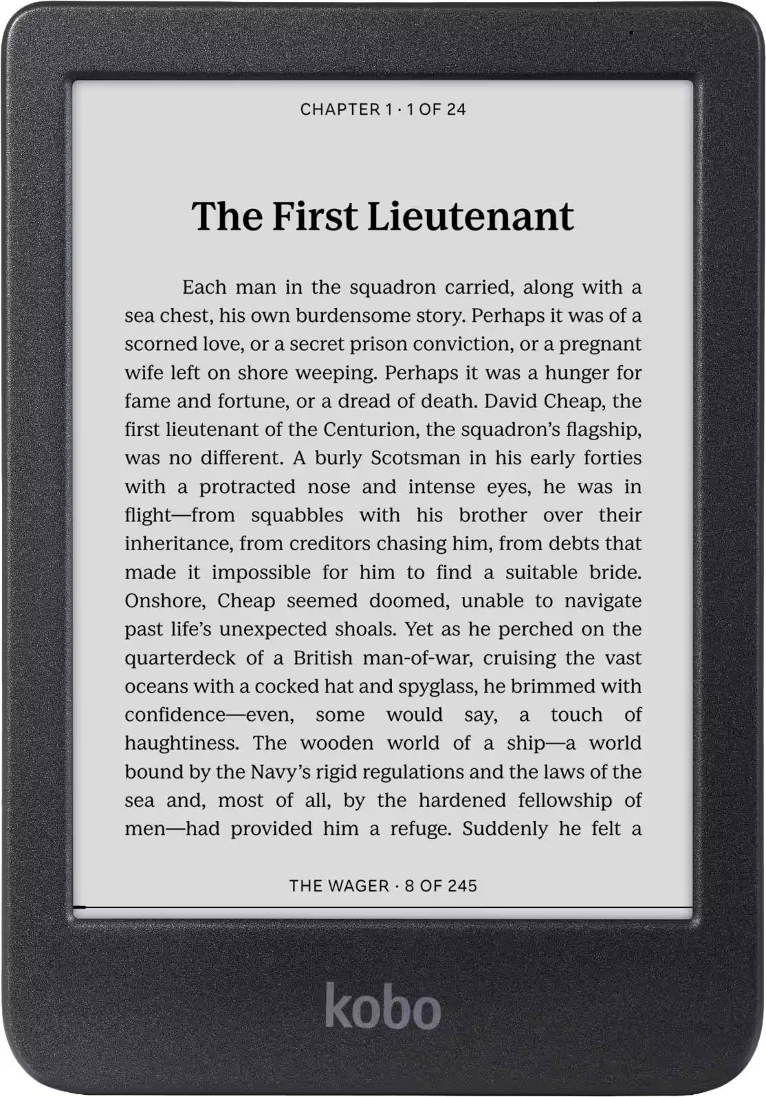 Kobo - Clara BW-eReader-6" Glare-Free Touchscreen with ComfortLight PRO-Dark ...