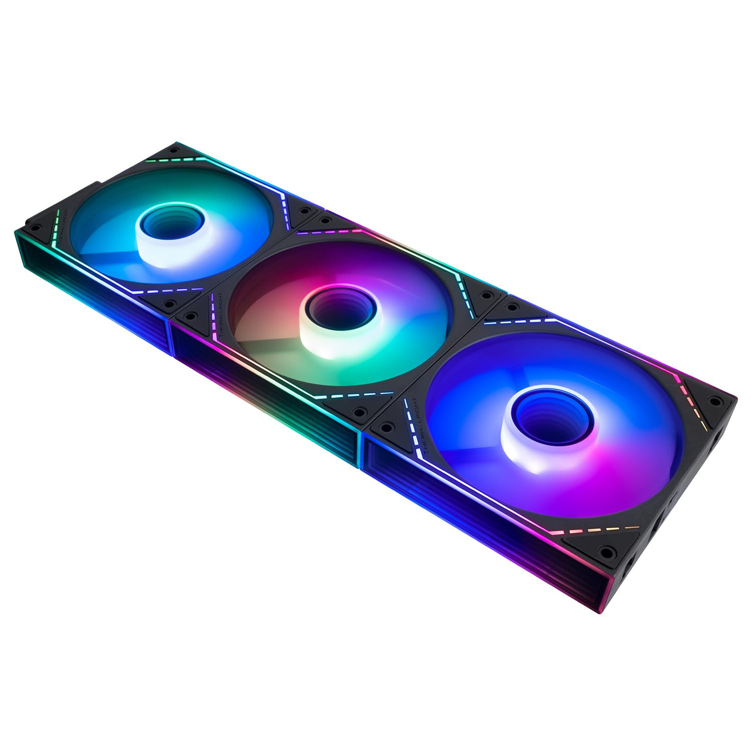 Thermalright TL-M12QR-S X3 Reverse CPU Fan Building Blocks 120mm Case Cooler, PW
