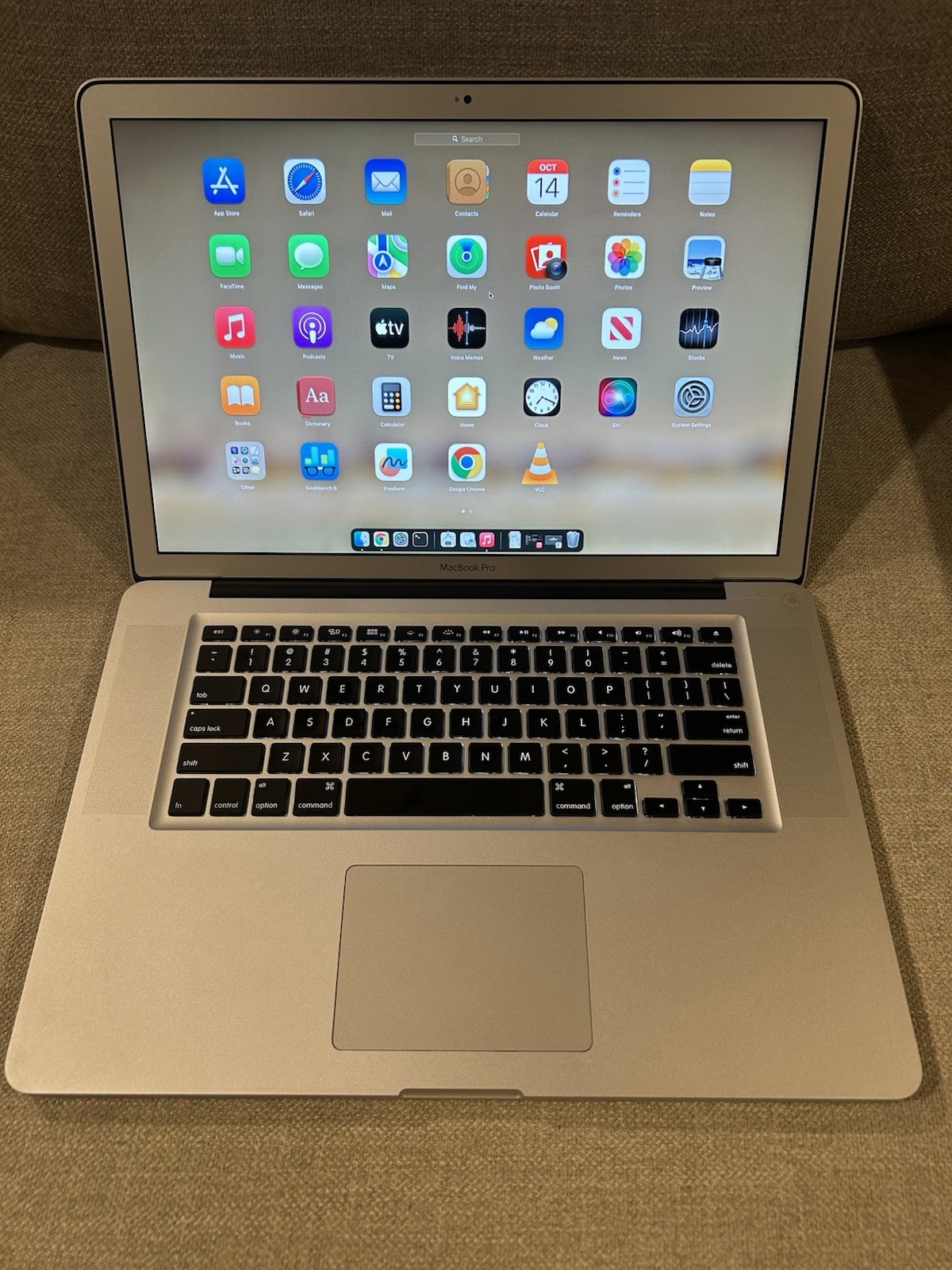 Apple MacBook Pro Unibody Mid-2012 A1286 15" 2.7GHz 16GB RAM 500GB SSD Hi-Res