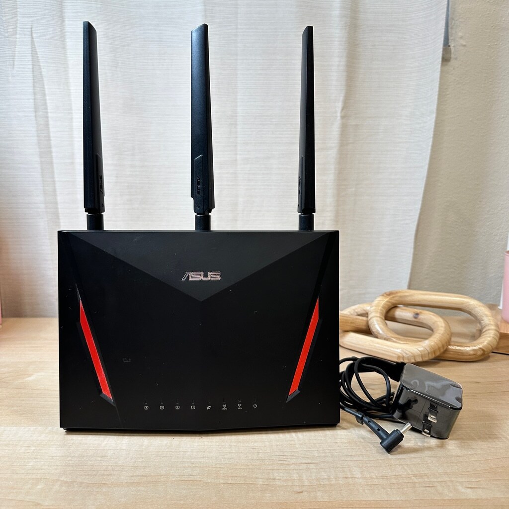 ASUS Wireless-AC2900 Dual Band Gigabit Router - Black