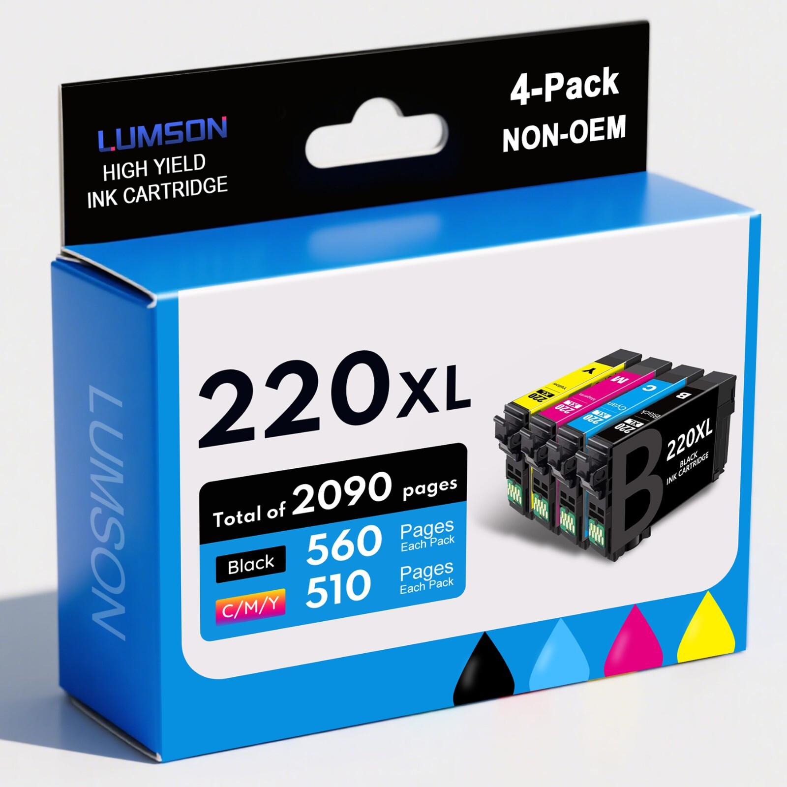 T220XL 220XL Ink For Epson XP-420 XP-424 XP-320 WF-2660 WF-2630 WF-2760 Printer