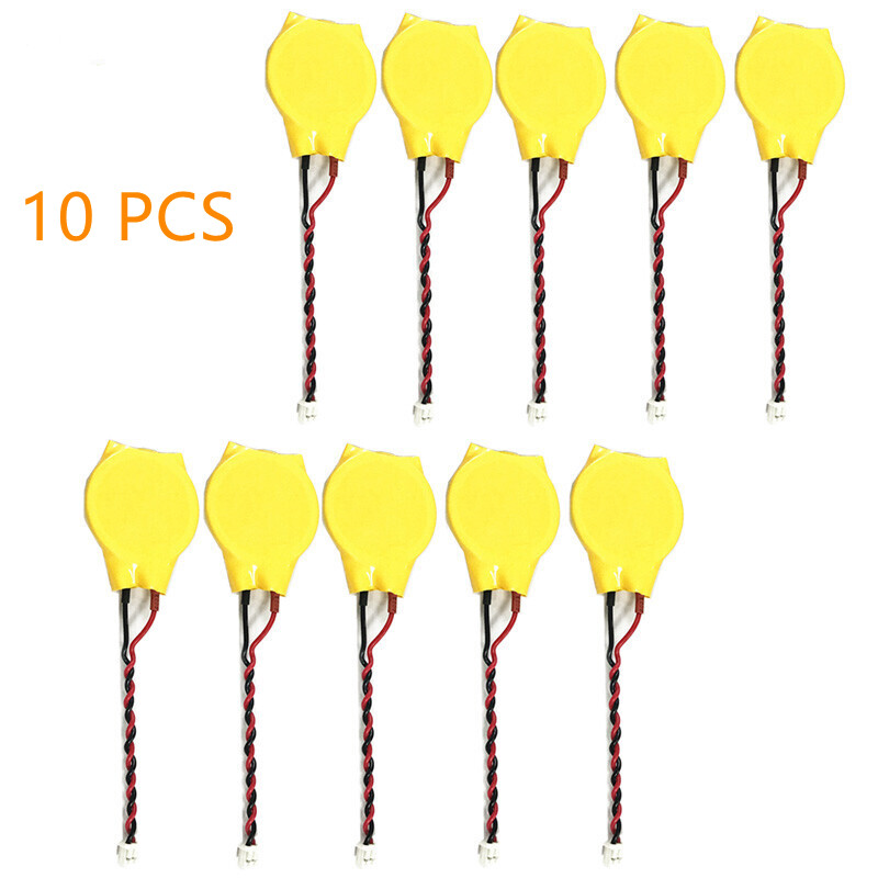 10X CMOS RTC BIOS Backup Battery for Lenovo Acer HP Dell Asus Toshiba IBM 2-Pin