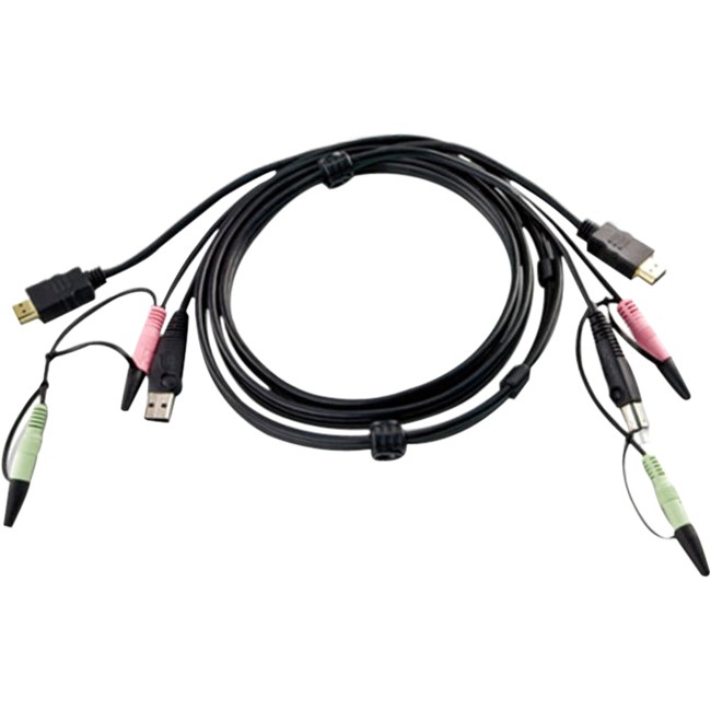 Aten 1.8M USB HDMI KVM Cable with Audio