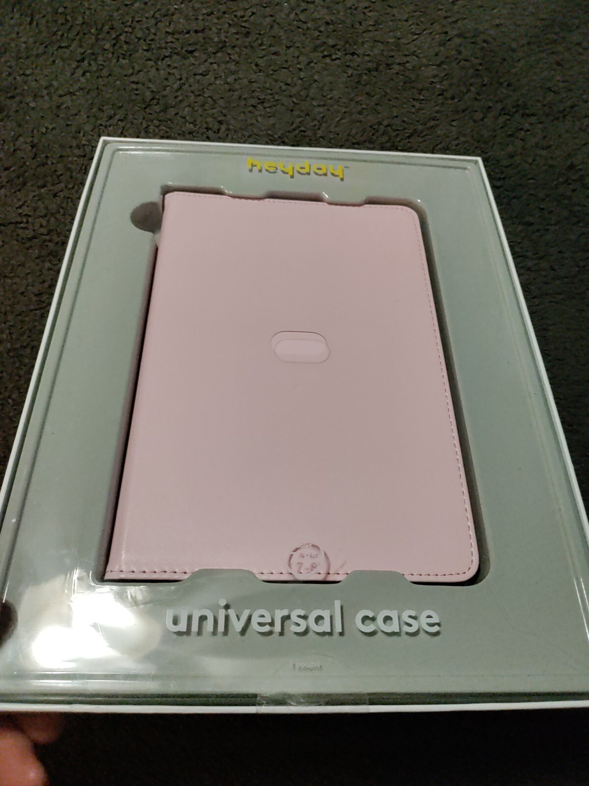 Heyday Universal Case for 7-8" Tablet (Apple, Samsung, Etc) - Pink