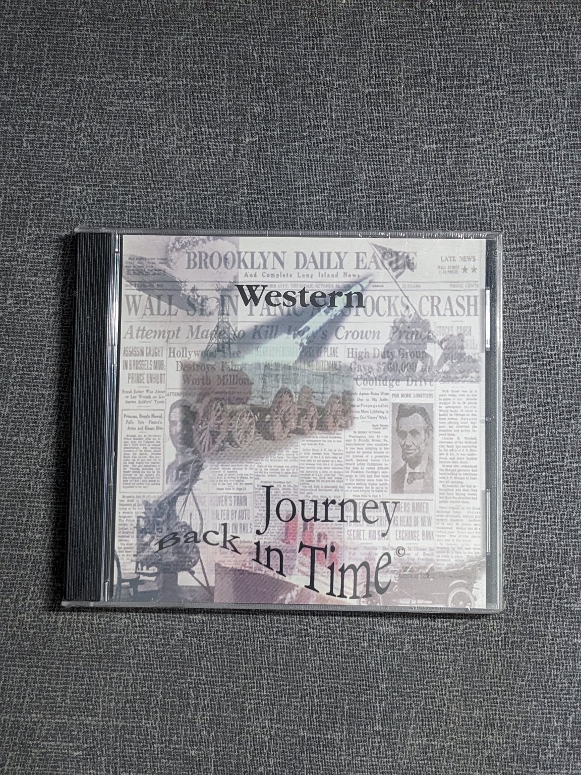Western Journey Back in Time CD-ROM Software Windows 95 98 Me 2000 NT History