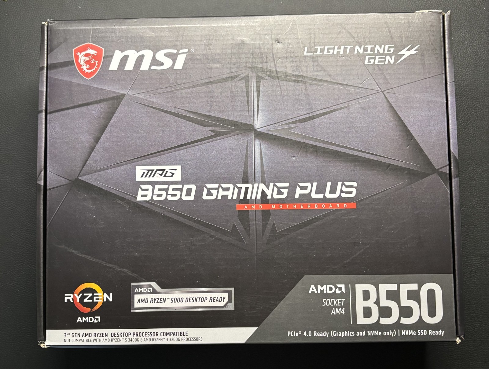 MSI MPG B550 GAMING PLUS, Socket AM4, AMD Motherboard