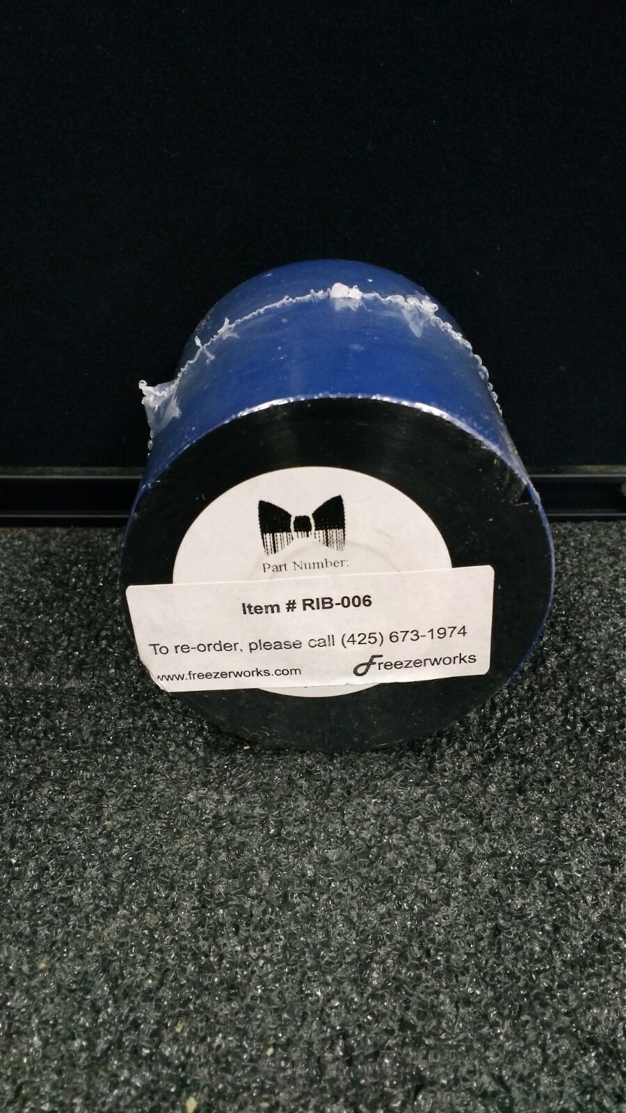 FREEZERWORKS RIB-006 3" Roll Ribbon 3.15" x 1476' Lot of 4