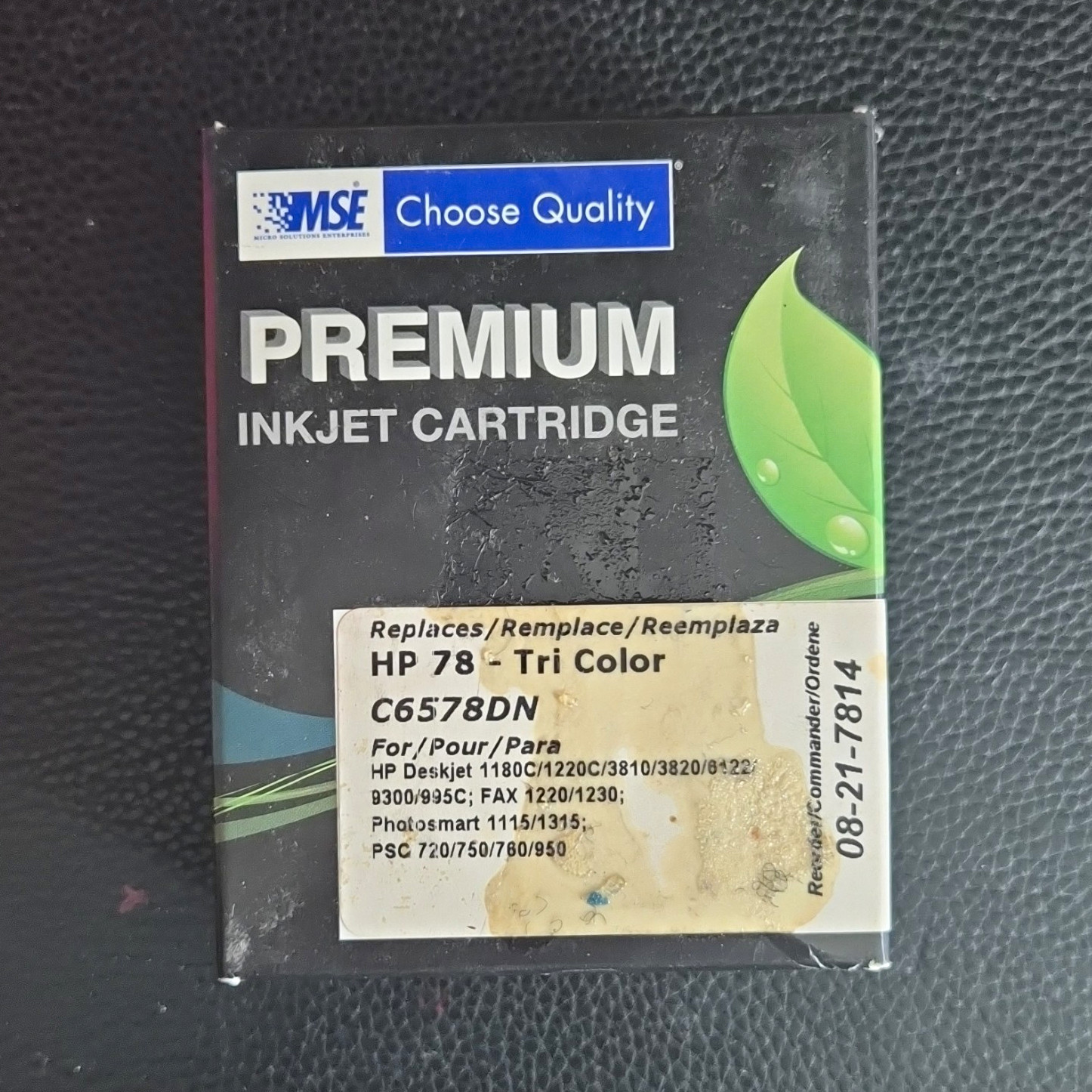 MSE PREMIUM Inkjet Cartridge HP 78 C6578DN Tri-Color for Deskjet (3 Pack)