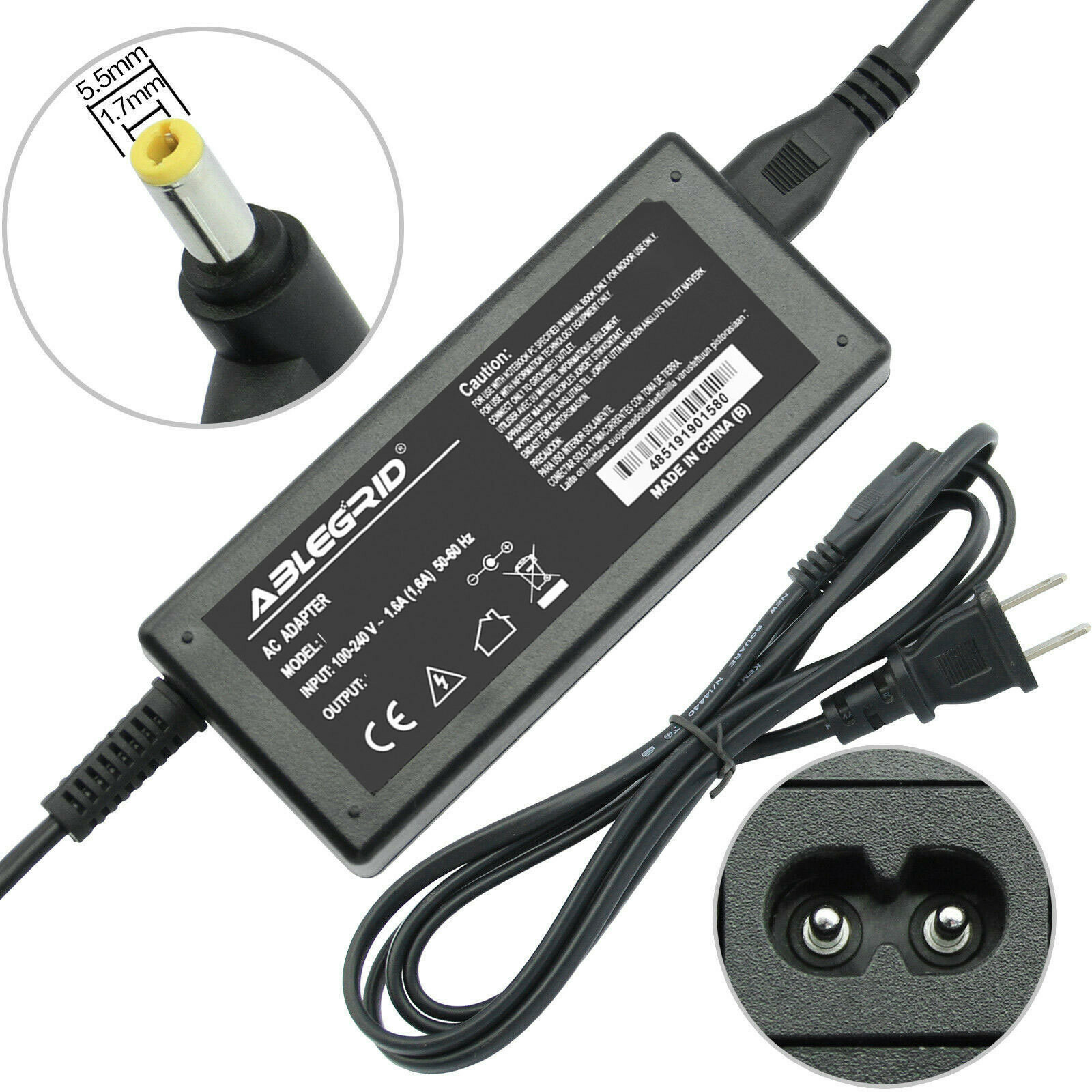 AC Adapter Charger Power For Emachines E528-2325 E728 E728-4830 E528-2187 Laptop