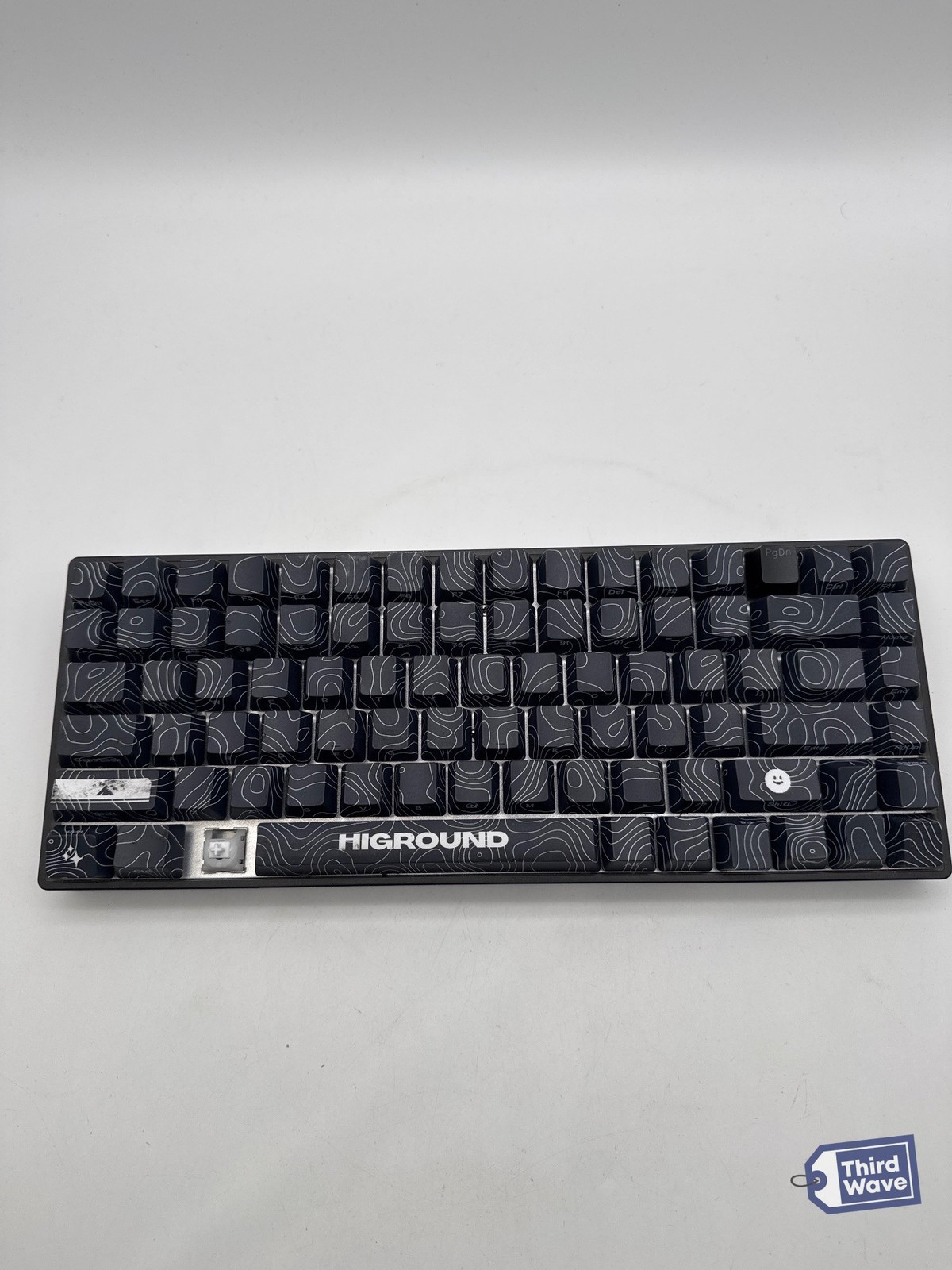 Higround Basecamp 75+ 75% Wired Mechanical TTC Milky Switch Black Ice