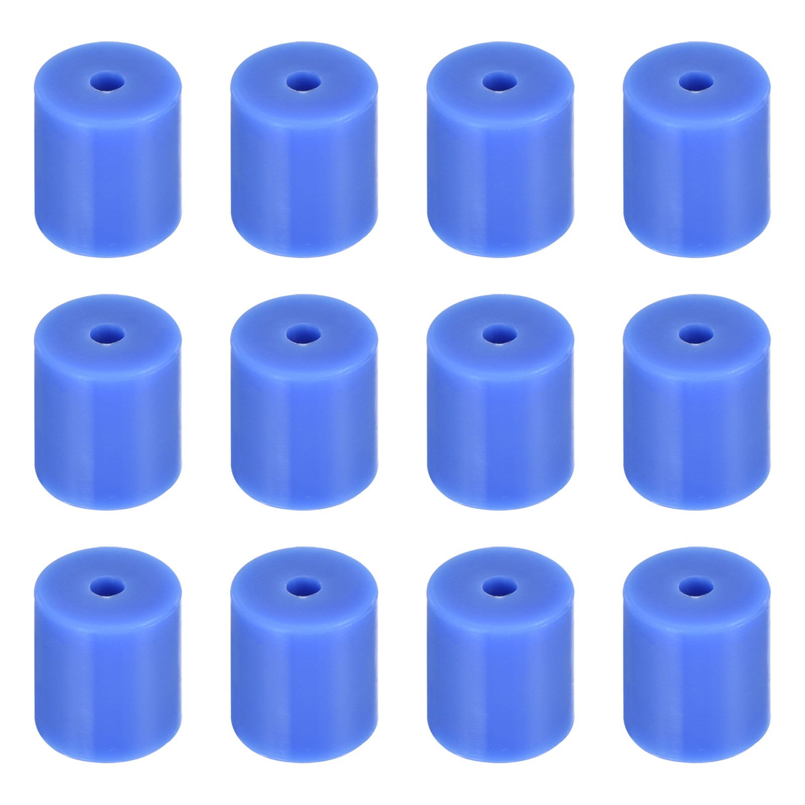 12Pcs Silicone Bed Mounts Leveling Column Silicone Buffer 18mm Blue