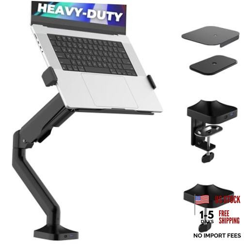 Elevate Pro - Heavy-Duty Standing Laptop Mount for Desk (11"-17.3" - max.