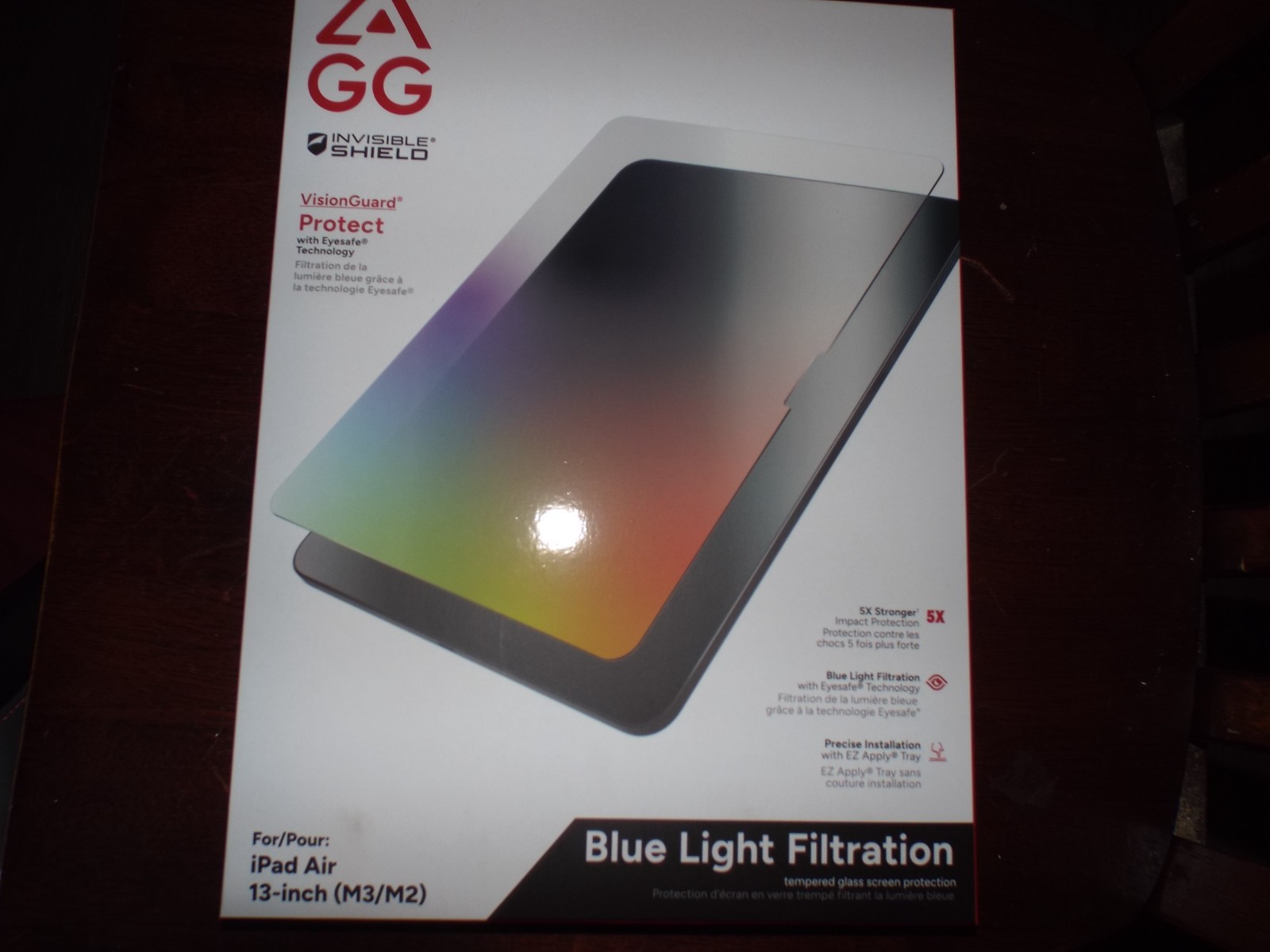 ZAGG Invisible Sheild Vision Guard iPad Air 13-inch M2/M3 blue light filtration