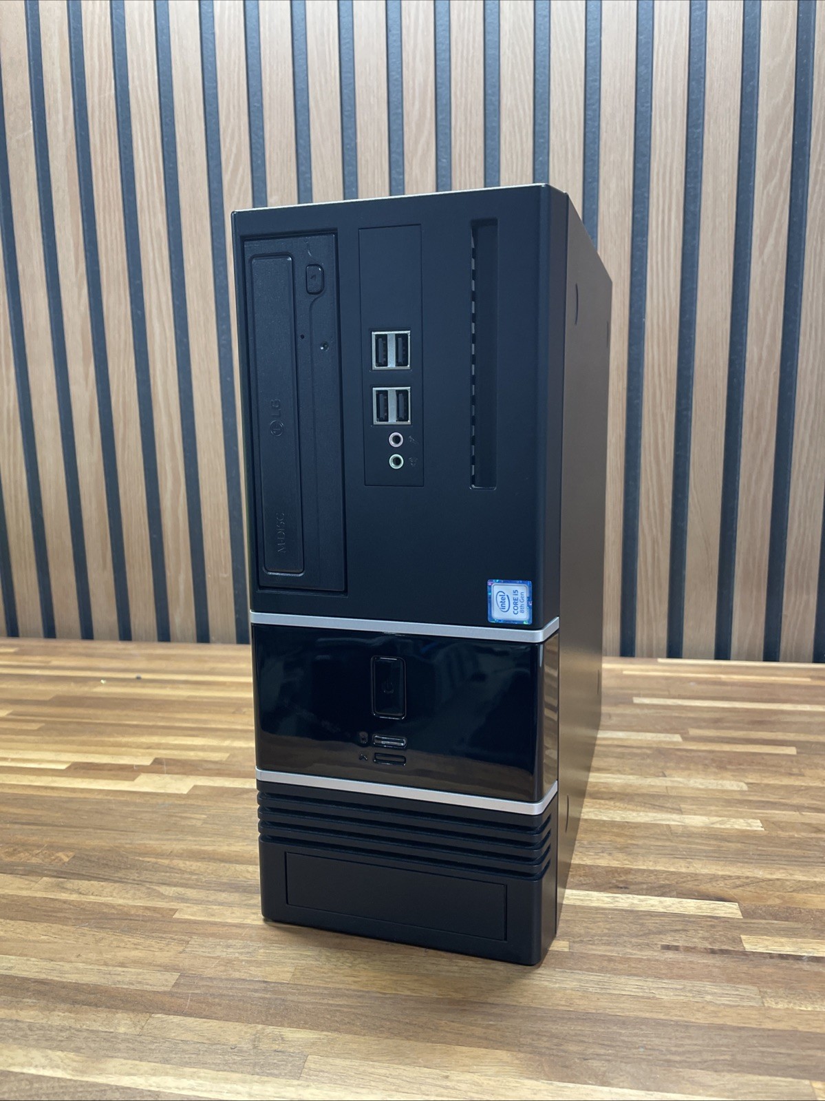 Custom Built PC ASUS PRIME B360M-C i5-8500 8GB RAM 250GB SSD WiFi/BT Win11Pro