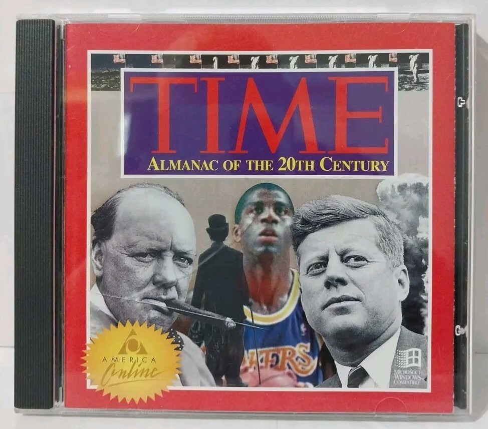 Time Almanac of the 20th Century (PC, 1994 772040745424) CD History