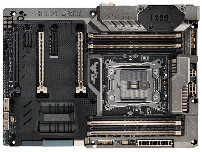 For ASUS SABERTOOTH X99 motherboard X99 LGA2011-V3 8*DDR4 64G ATX Tested ok
