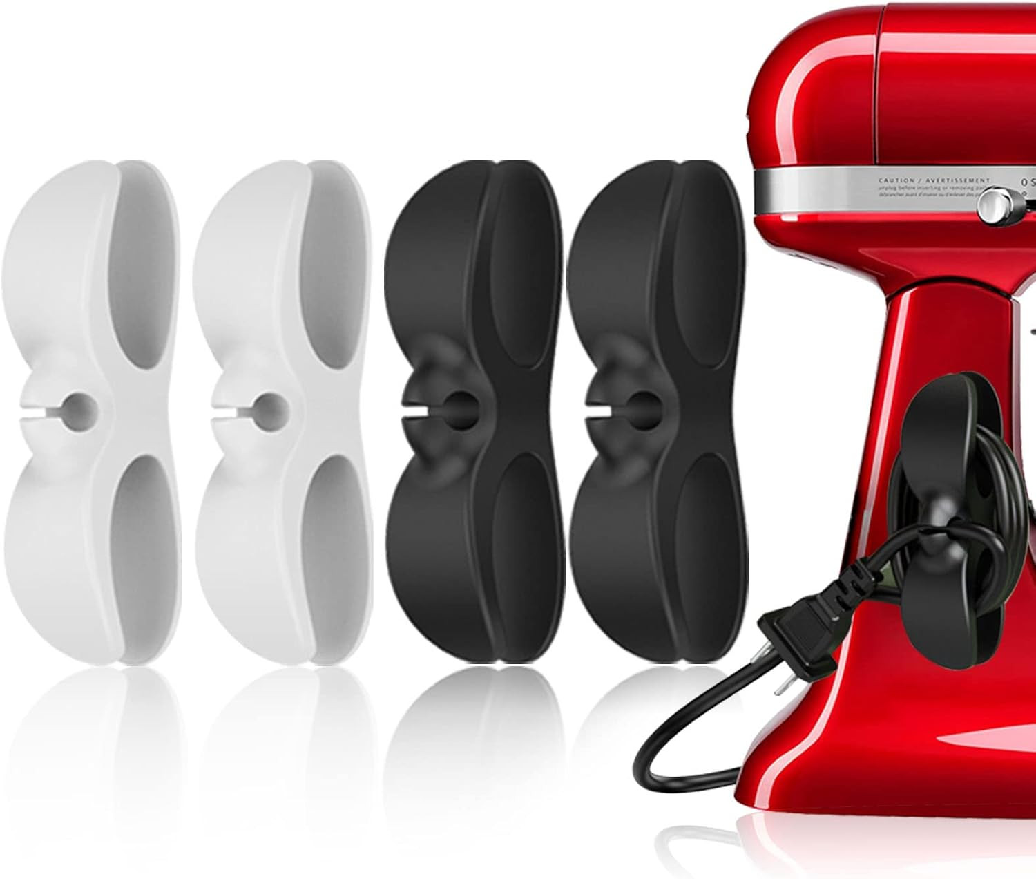 4PCS Cord Organizer for Appliances,Umust Kitchen Appliance Cord Winder Holder