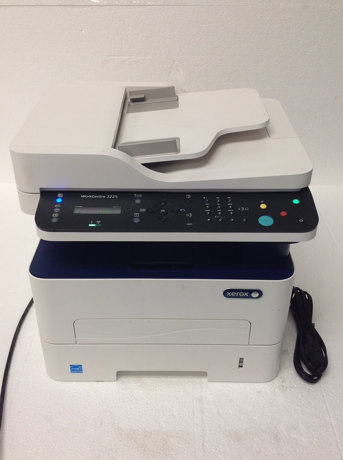 Xerox WorkCentre 3225 256MB Wireless Mono Laser Printer w/ Toner, 53K Pages