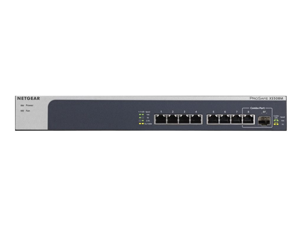 Netgear XS508M-100NAS Switch II price incl VAT 3 yr warranty* B2B