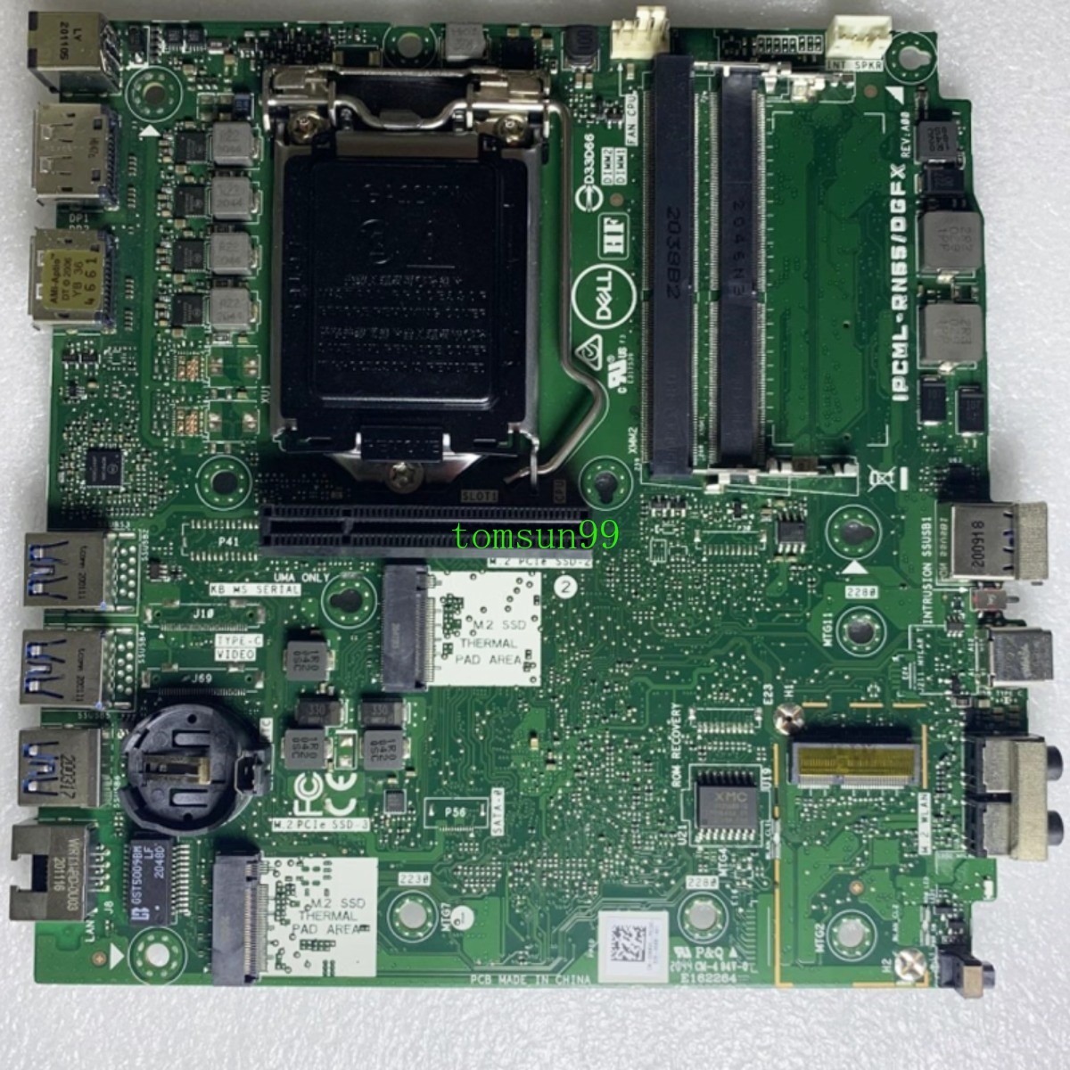 For Dell 7080M MFF Motherboard IPCML-RN65/DGFX IPCML-RN/ZB 03KKVC 0GRJJ9 0RR02N