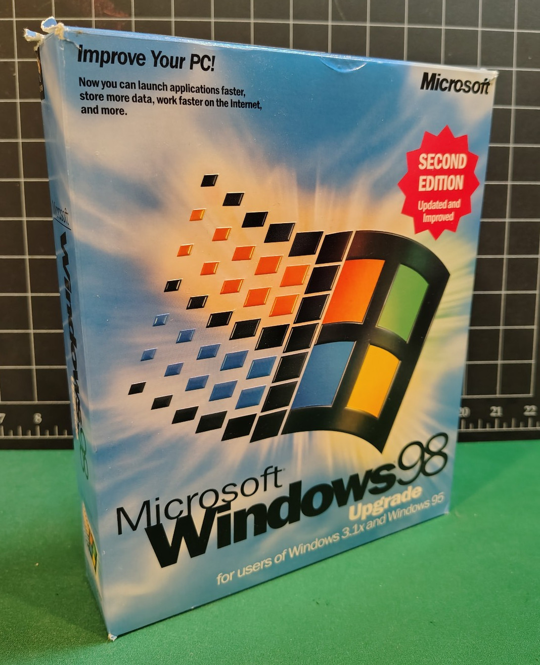 Microsoft Windows 98 Upgrade - Second Edition Installation Software With Key 🤓