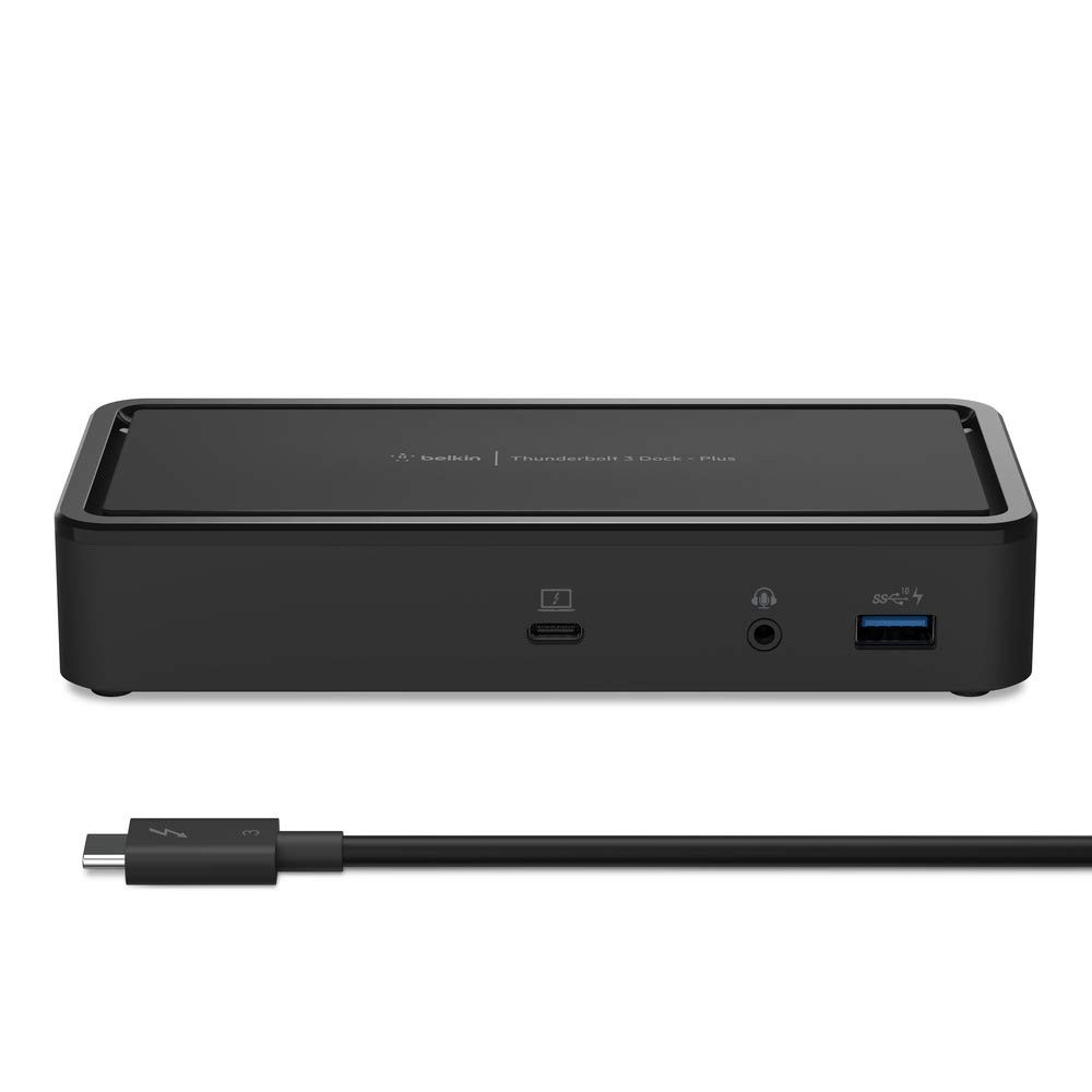 Belkin Thunderbolt 3 Dock and Cable - USB-C Hub - 8-In-1 Docking Station