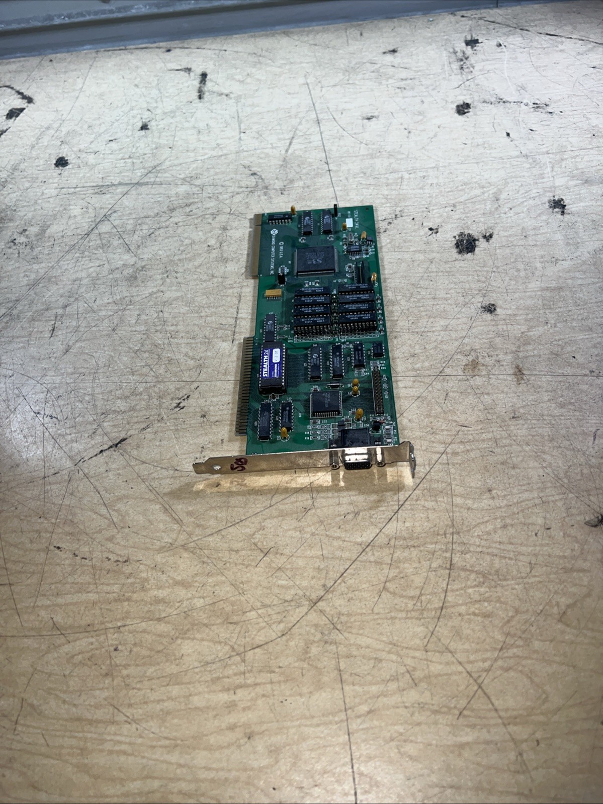 VINTAGE 1993 STEALTH 24 DIAMOND WINDOWS GRAPHICS CARD V2.02 FTU805A