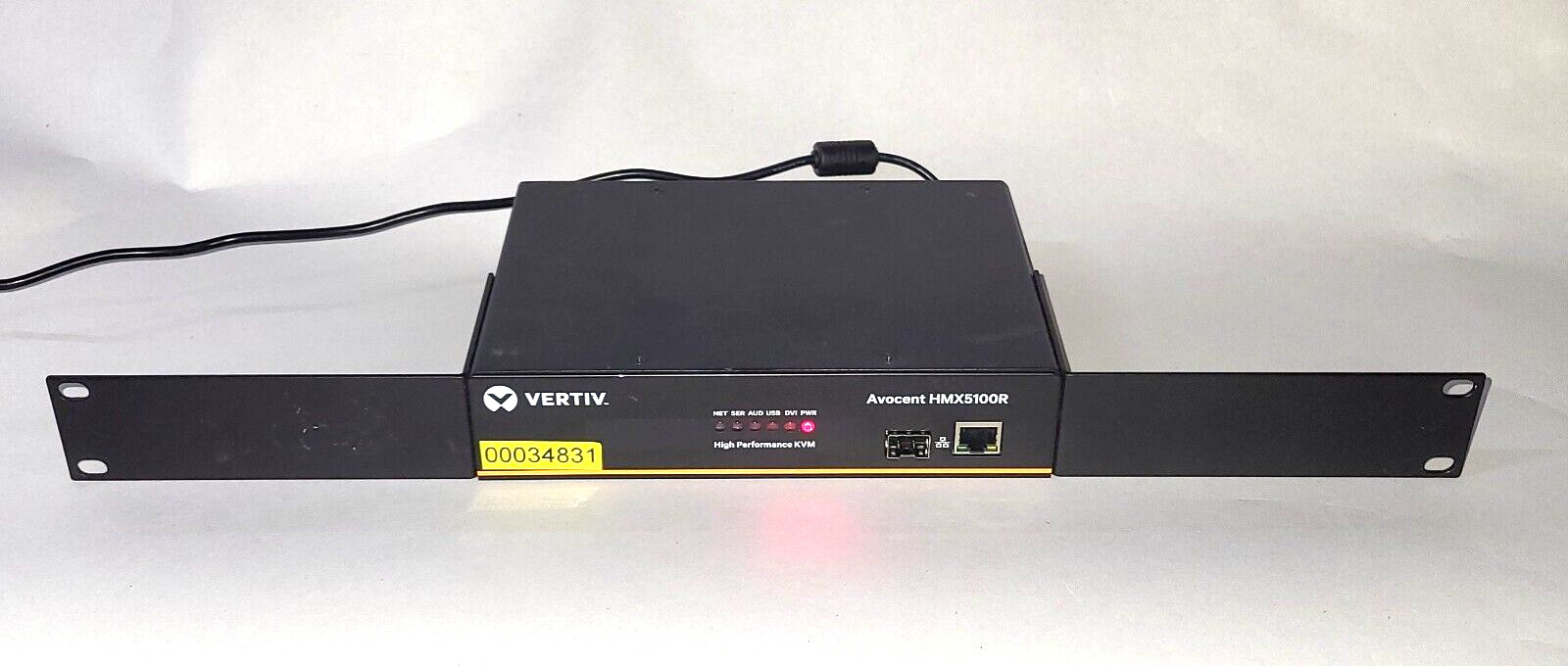 VERTIV Avocent HMX5100R High Performance KVM Receiver Rack Rail Studio