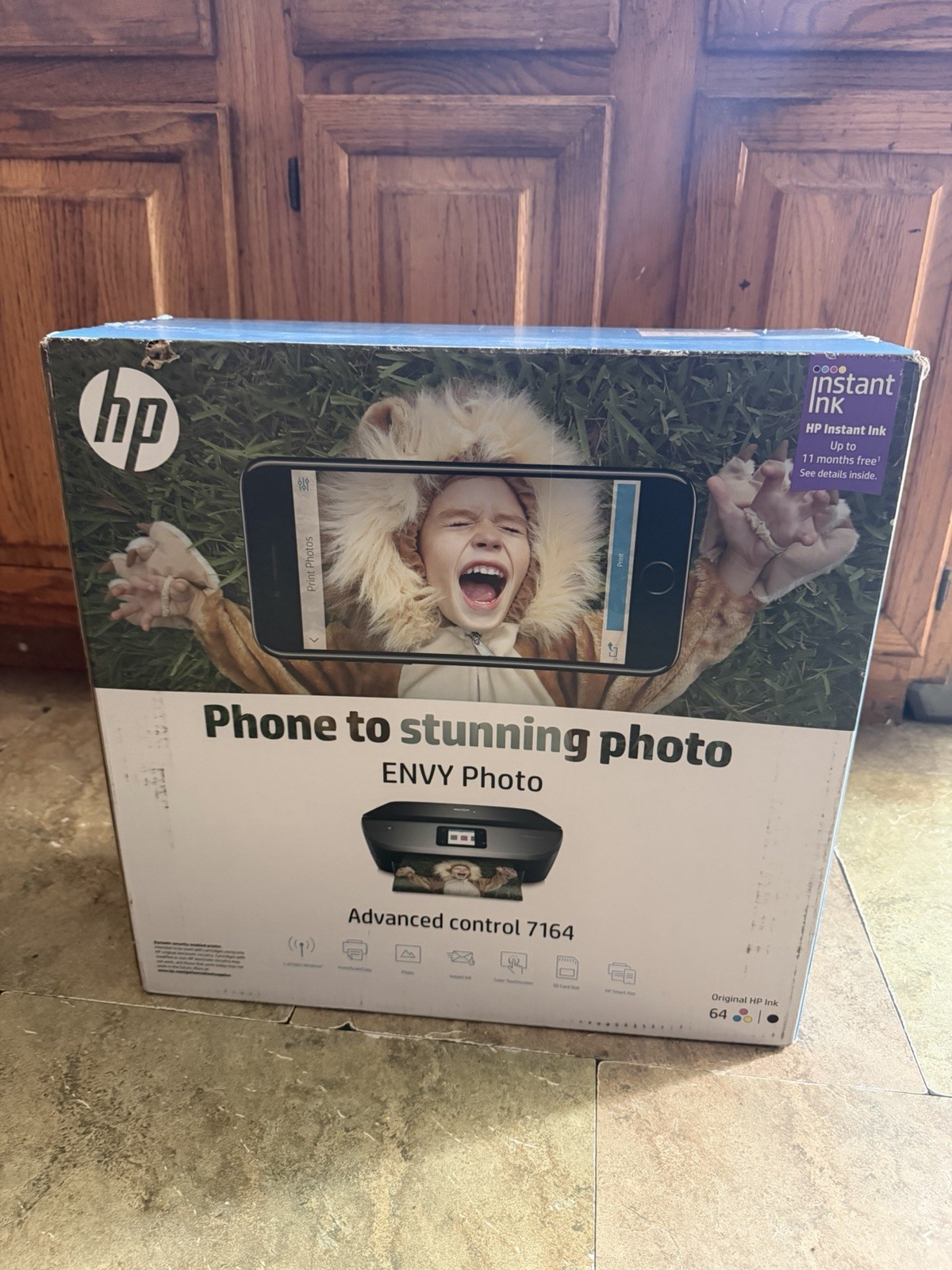 HP ENVY Photo 7164 All-in-One Inkjet Wireless Color Photo Printer New