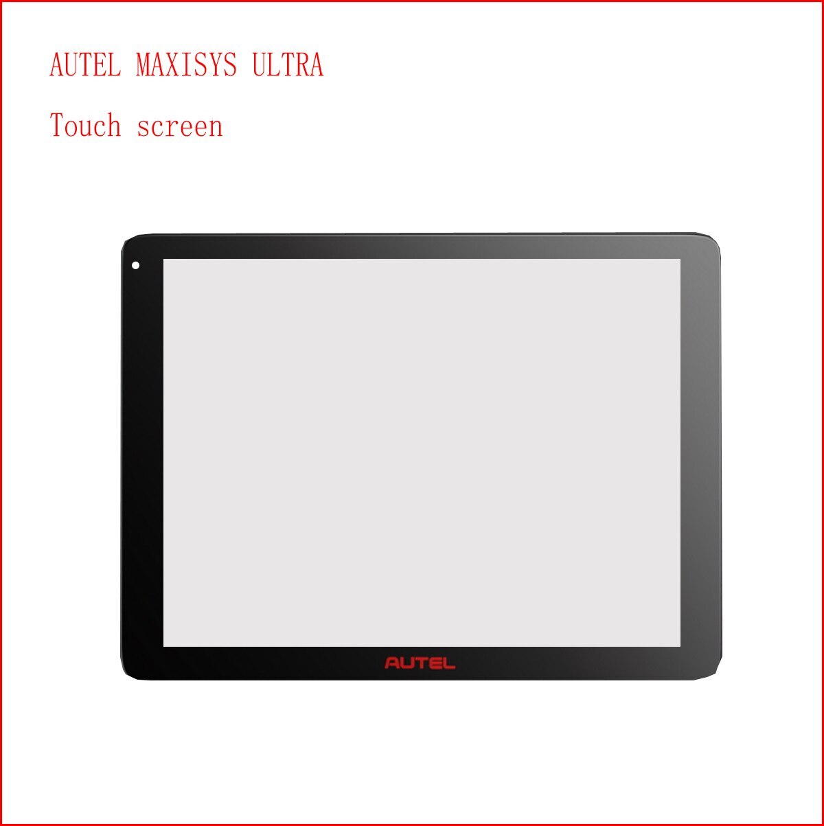 Touch Screen Digitizer Glass Sensor REPLACEMENT FOR AUTEL MAXISYS ULTRA 2023