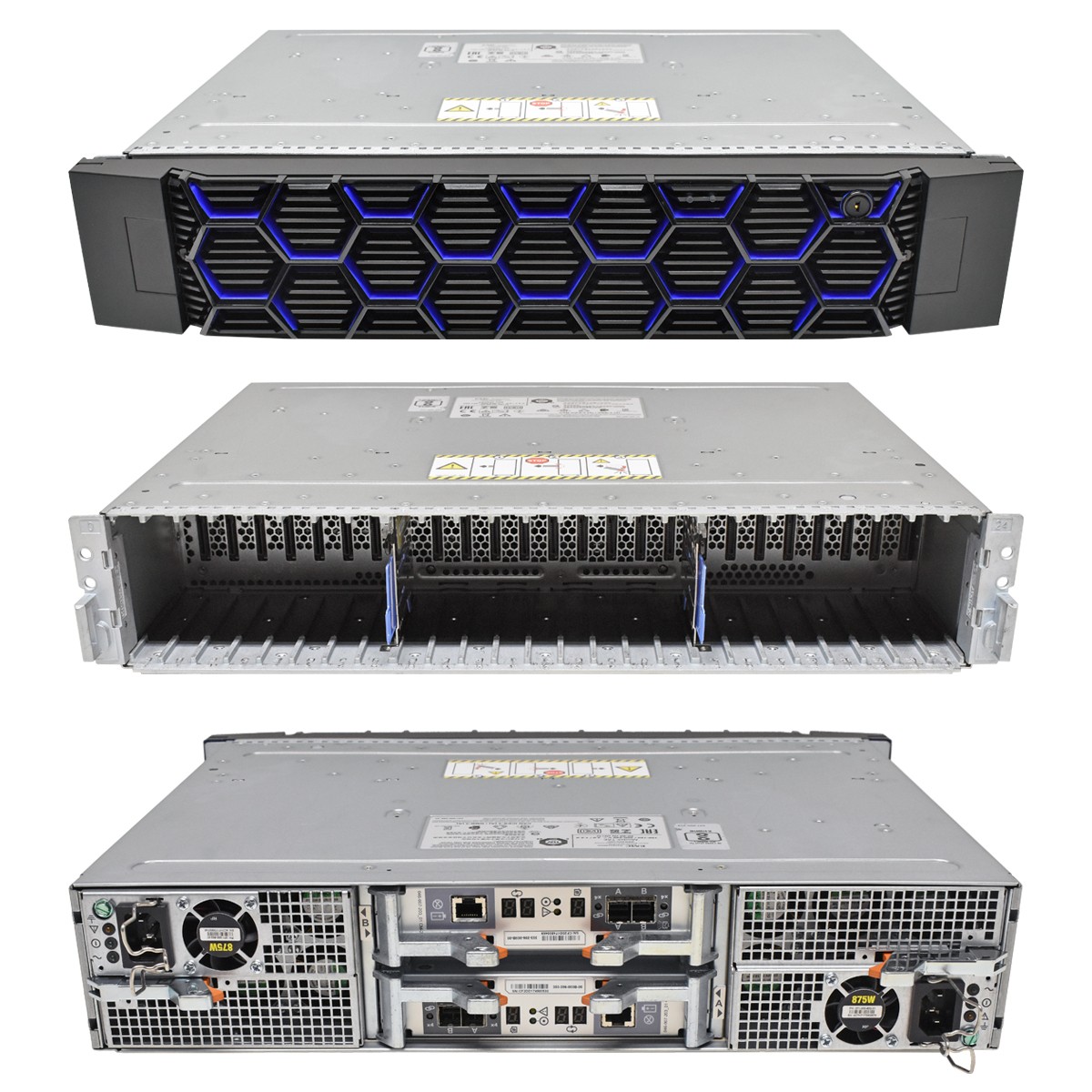 EMC Unity TAE 2U 25-Bay 2.5" SAS 12G Storage Array 047-000-789 2x Controllers