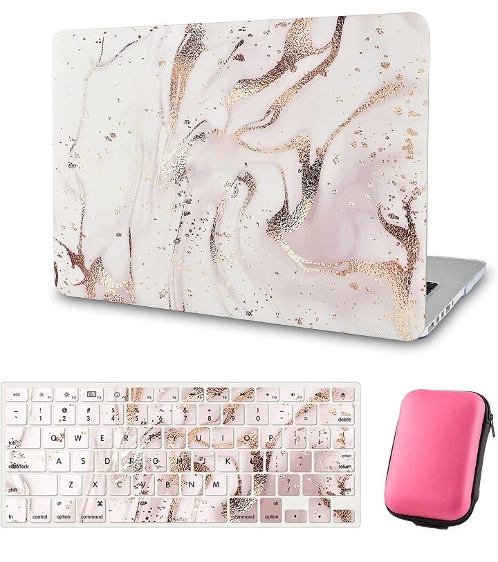 KECC Compatible with MacBook Air 13 inch Case 2018-2021 Release A1932 Retina Dis