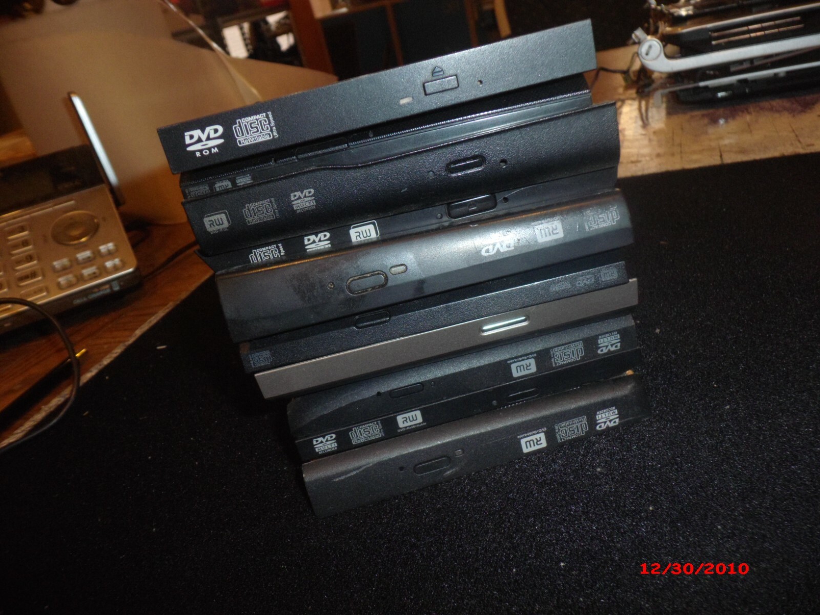 LOT THE 10 DVD-RW/CD-RW Super Multi Drive VARIOS MODELS 614549-001 TS-L633 