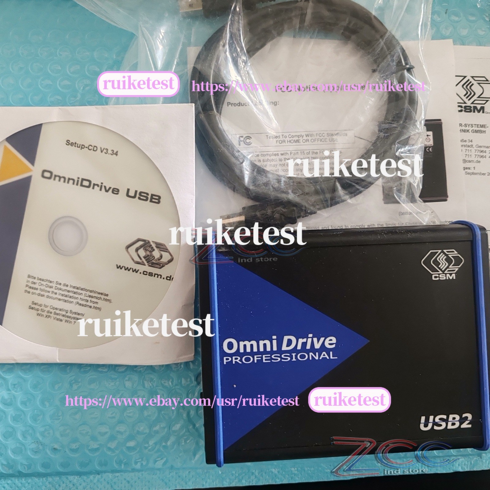 CSM GmbH OMNIDRIVE USB2 CF CARD DRIVE Read-Writer