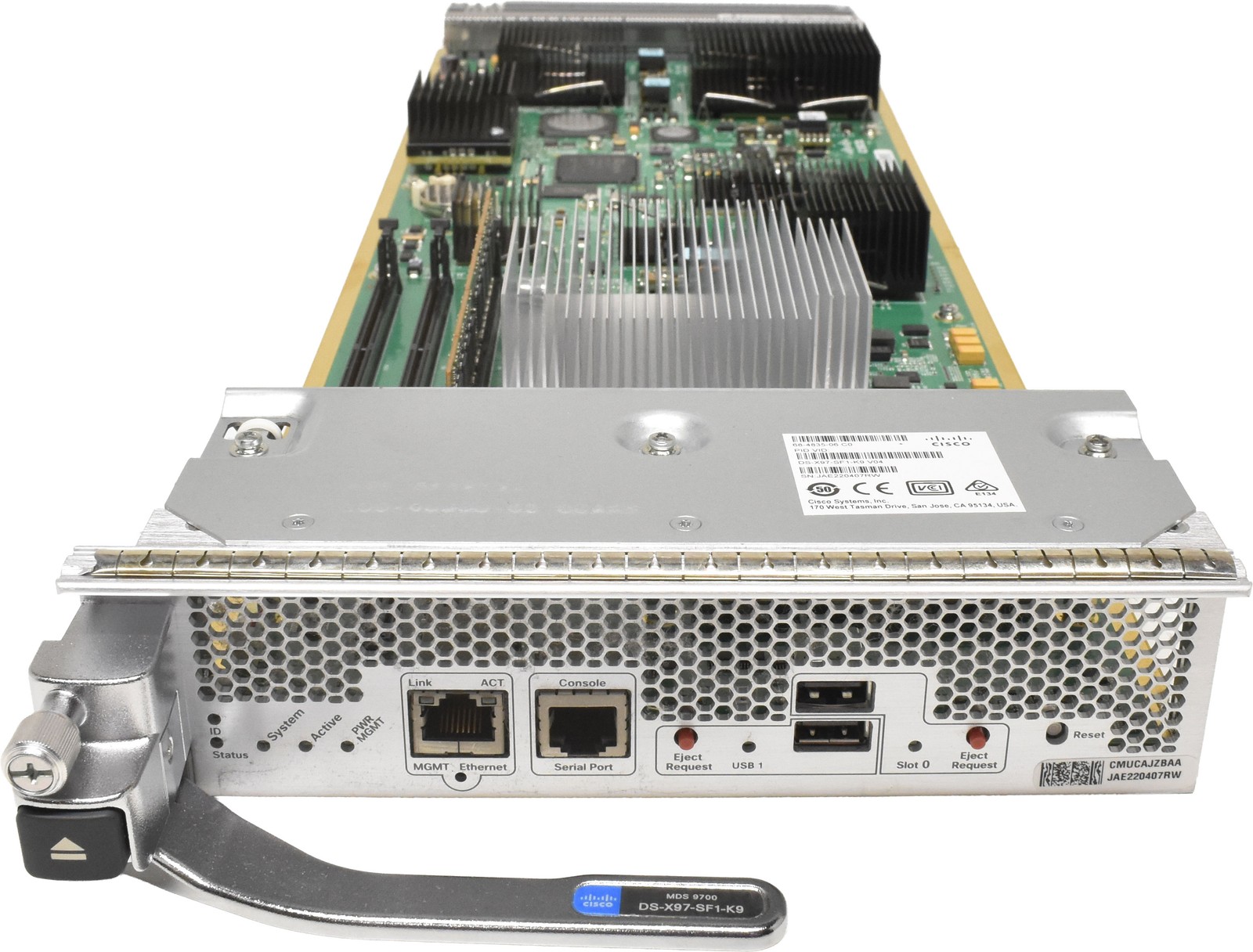 Cisco DS-X97-SF1-K9 8GB DDR3 RAM Control Processor Module for MDS9700 68-4835-XX