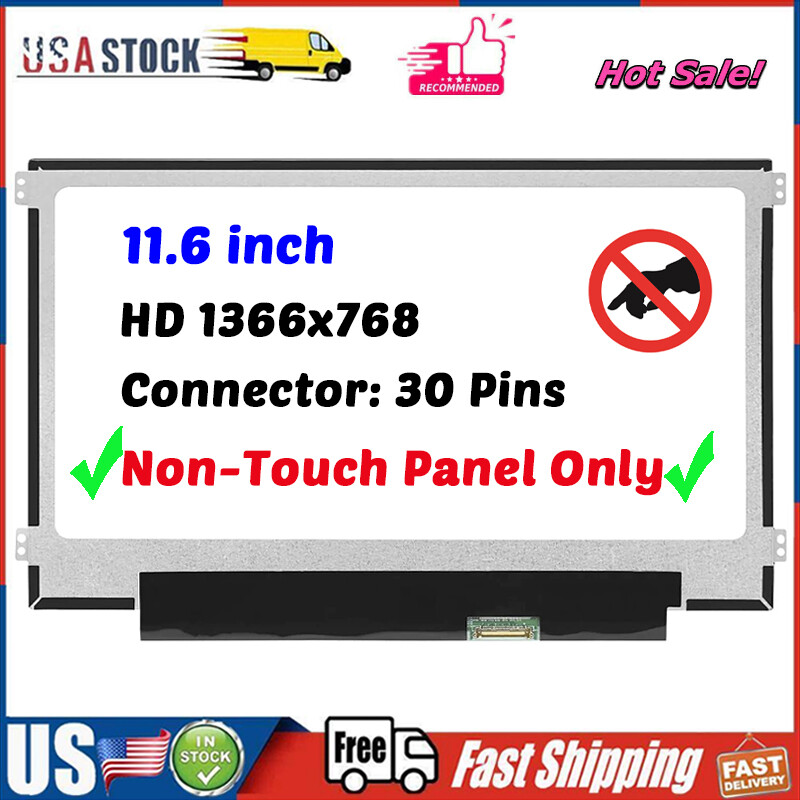 X20pcs Screen Replacement for HP Chromebook 11 G8 EE HD 1366x768 LCD LED Display