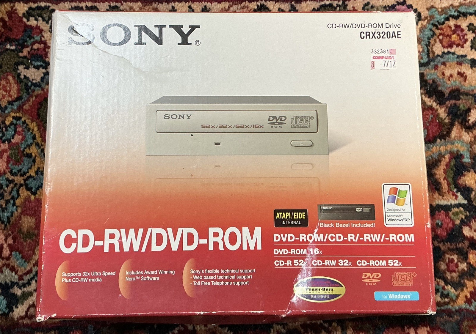 SONY CD-RW/DVD-ROM