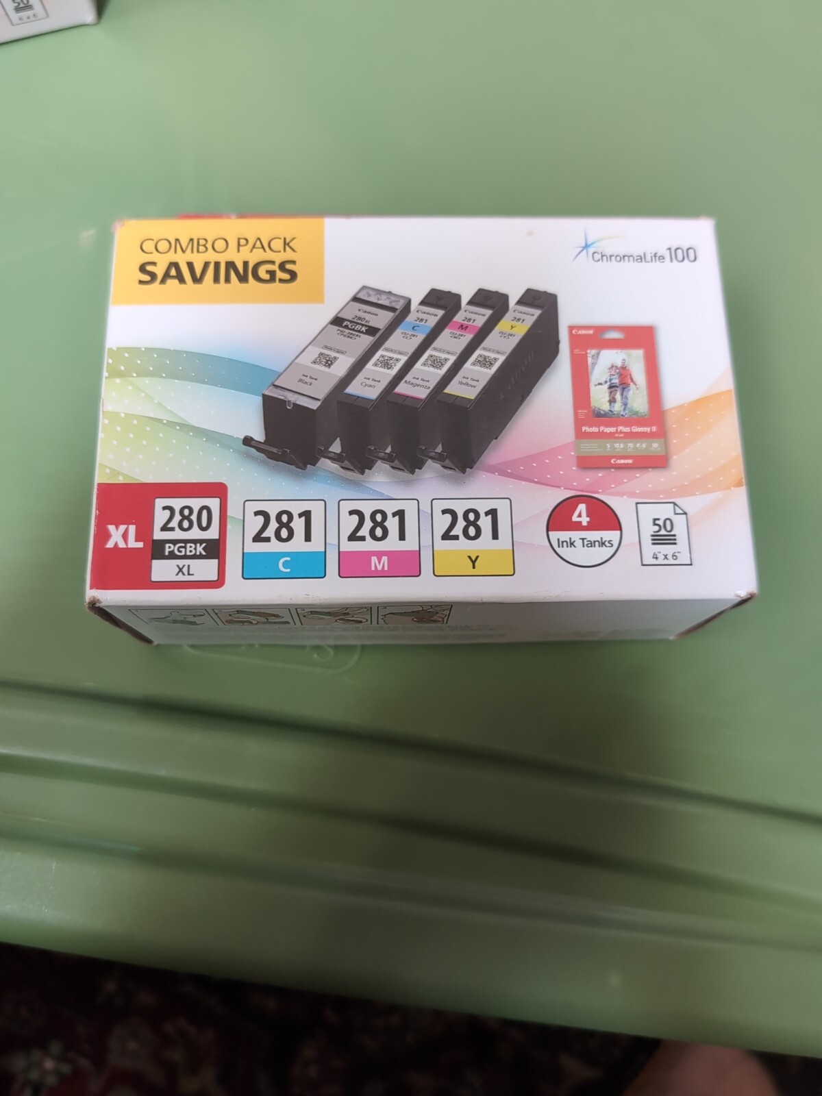 Canon 2021C006 Ink Cartridges - 4 Pack