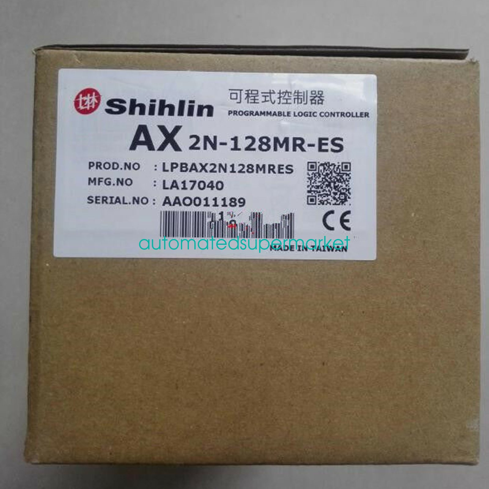 1PC New Shihlin AX2N-128MR-ES Programmable Logic Controller by DHL/FedEX