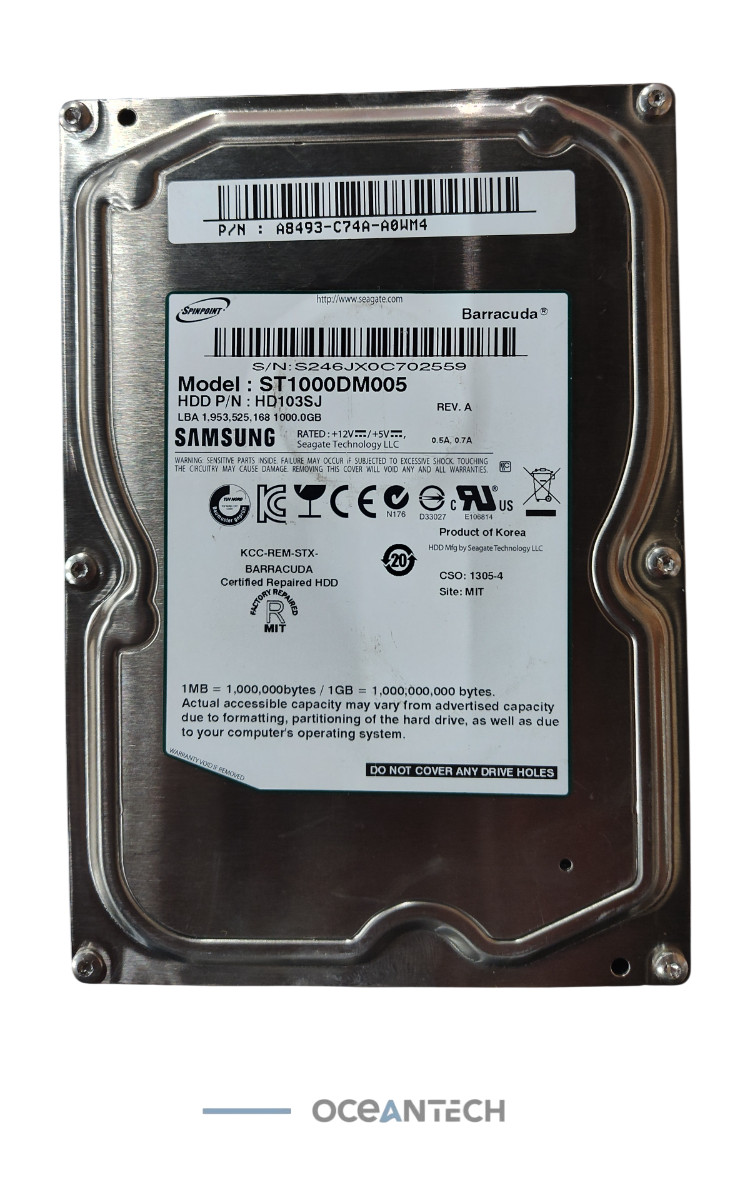 Samsung / Seagate  ST1000DM005 1TB SATA II 7200RPM 3.5'' HD103SJ