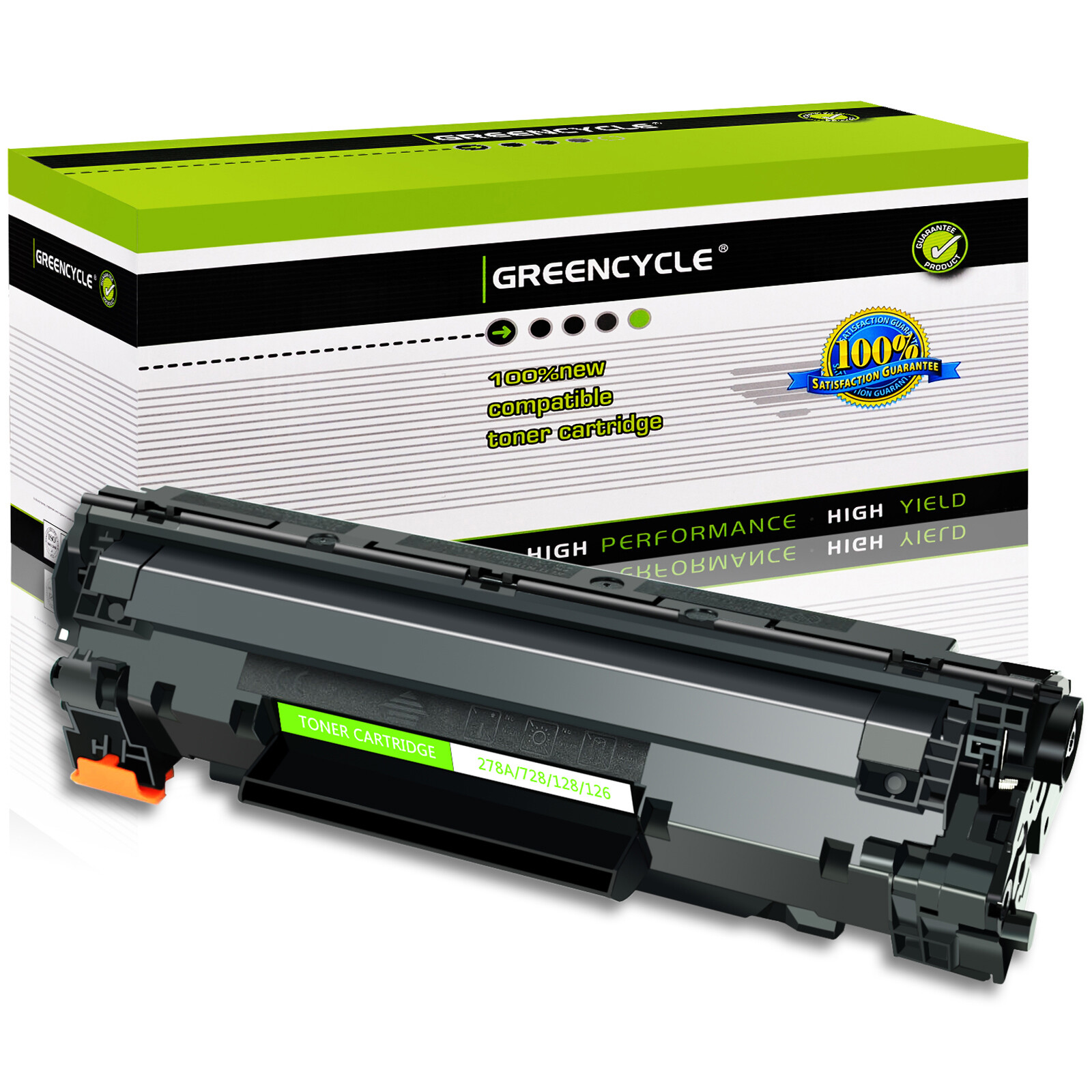 GREENCYCLE Toner Cartridge Lot For Canon126 CRG126 Imageclass LBP6200d LBP6230dn