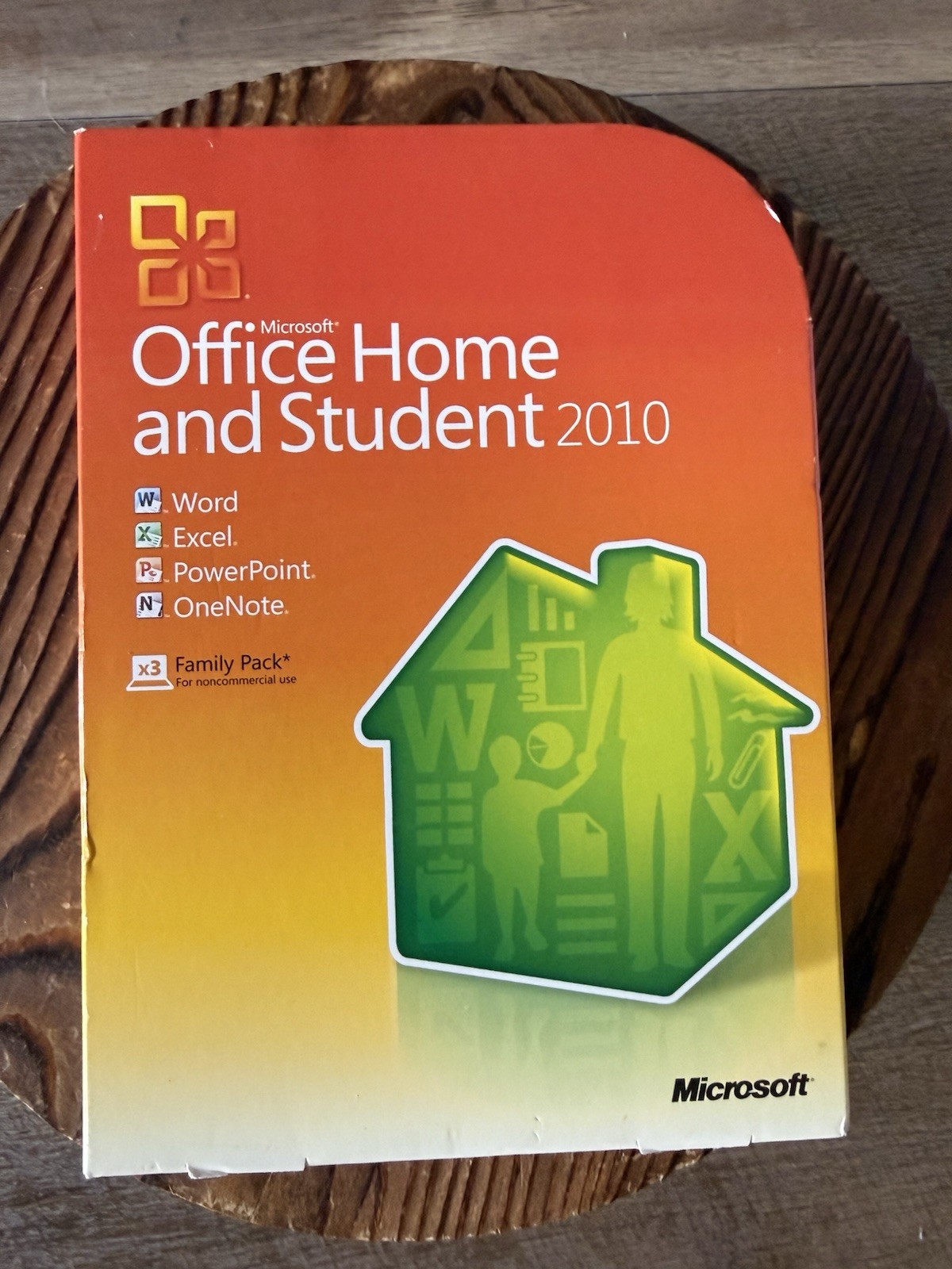 Microsoft ~ MS Office ~ Home and Student 2010 ~ With Product Key