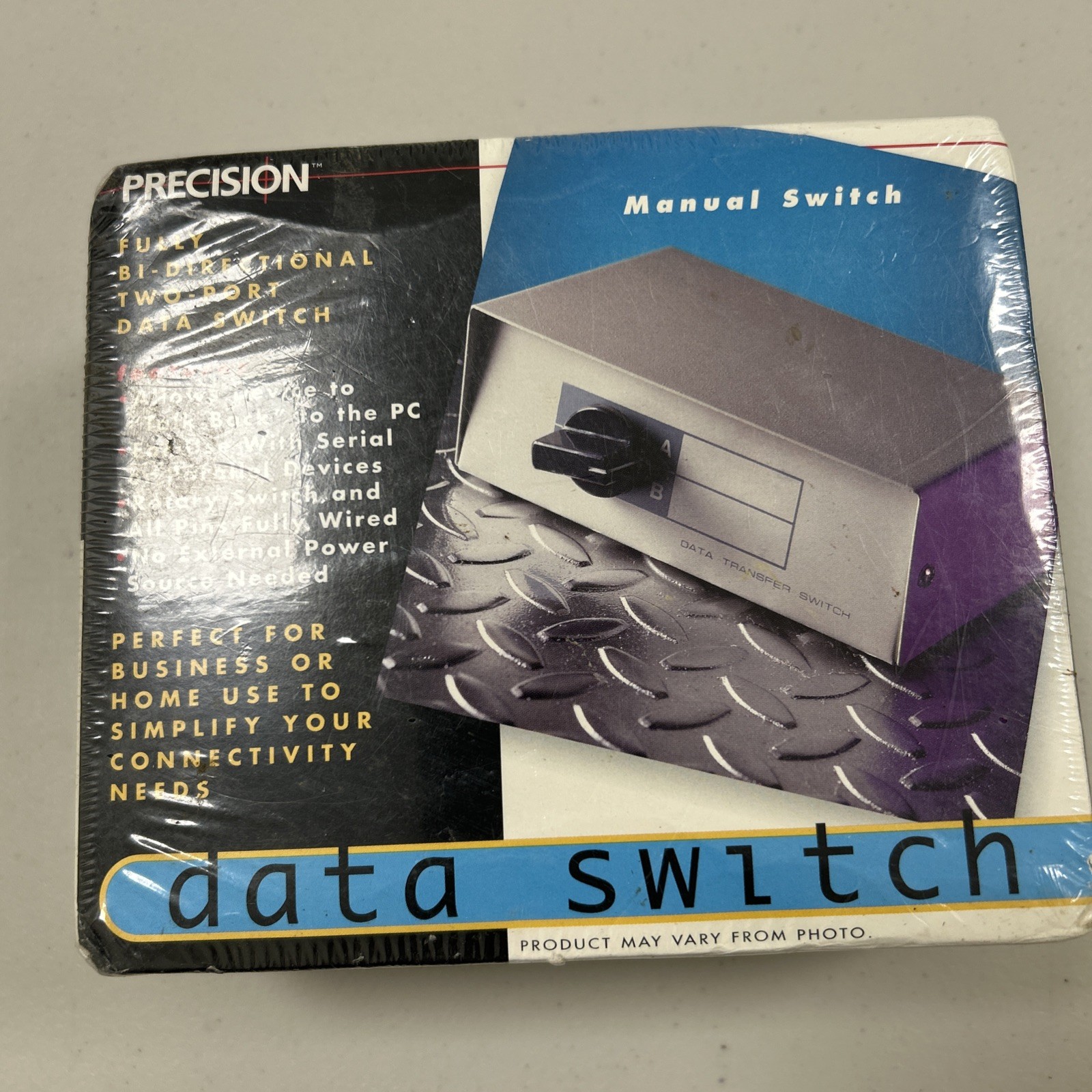 Precision Instruments Fully Bi-Directional Two Port Manual Data Switch