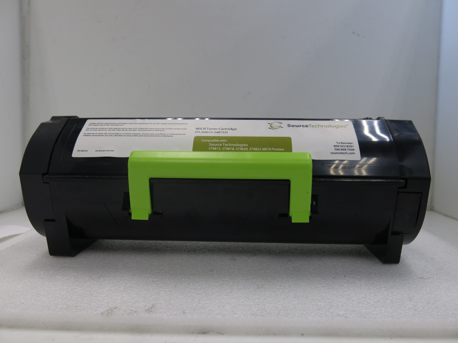 OEM Source Technologies STI-204515-24B7335 MICR Toner ST9817 ST9820 ST9822