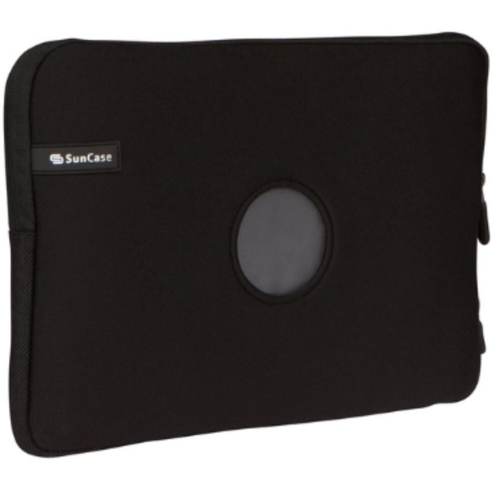 SunCase 13-Inch Neoprene Laptop Sleeve Black